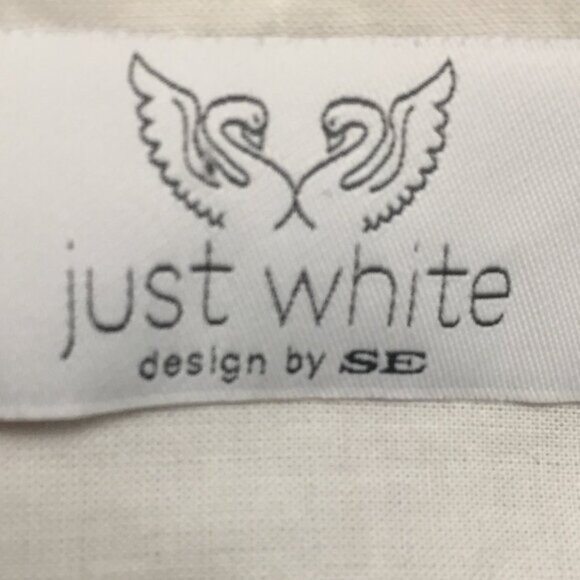 JUST WHITE DESIGN by SE FLORAL PRINT SHIRTS SIZE 42 - Picture 8 of 8